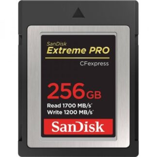 SanDisk CFexpress 256GB Extreme Pro 1700/1200MB/s type B