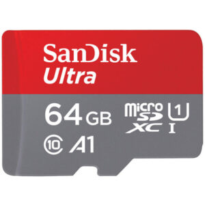 SanDisk SDXC 64GB Ultra Micro 140MB/s A1 Class 10 UHS-I sa Adap.