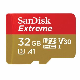 SanDisk SDHC 32GB Extreme micro 100MB/s  V30 UHS-I U3+ SD Adap.