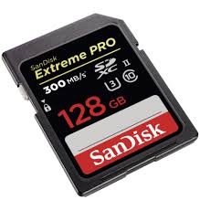 SanDisk SDXC 128GB EXTREME 300MB/S