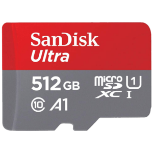 Sandisk SDXC 512GB Ultra Android 100MB/S