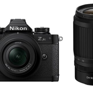 NIKON Dig Z fc Kit w/DX 16-50mm + DX 50-250mm crni
