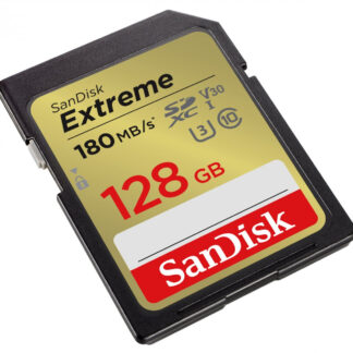 SanDisk SDXC 128GB Extreme, 180MB/s UHS-I Class10 U3 V30