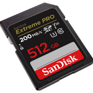 SanDisk SDXC 512GB Extreme Pro 200MB/s V30 UHS-I Class10 U3 V30