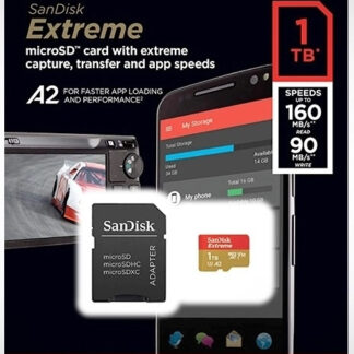 SanDisk SDXC 1TB Micro Extreme 160MB/s +SD Adap.