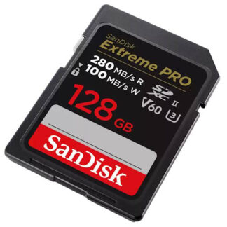SanDisk SDXC 128GB Extreme PRO UHS-II, V60, 280/100MB/S, C10