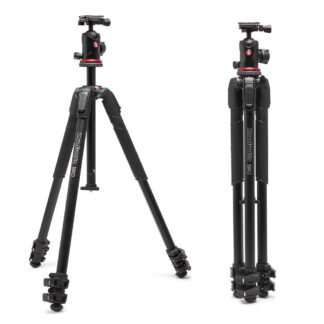 Manfrotto Tripod SET MK190XPRO3-BHQ2 Alu 3 SEC Kit Ball Head