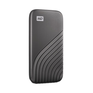 WD 500GB My Passport SSD disk sivi