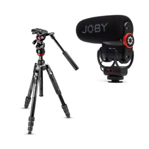 Manfrotto Video SET MVKBFRT-LIVE Befree Live sa JOBY Mikrofon Wavo Plus